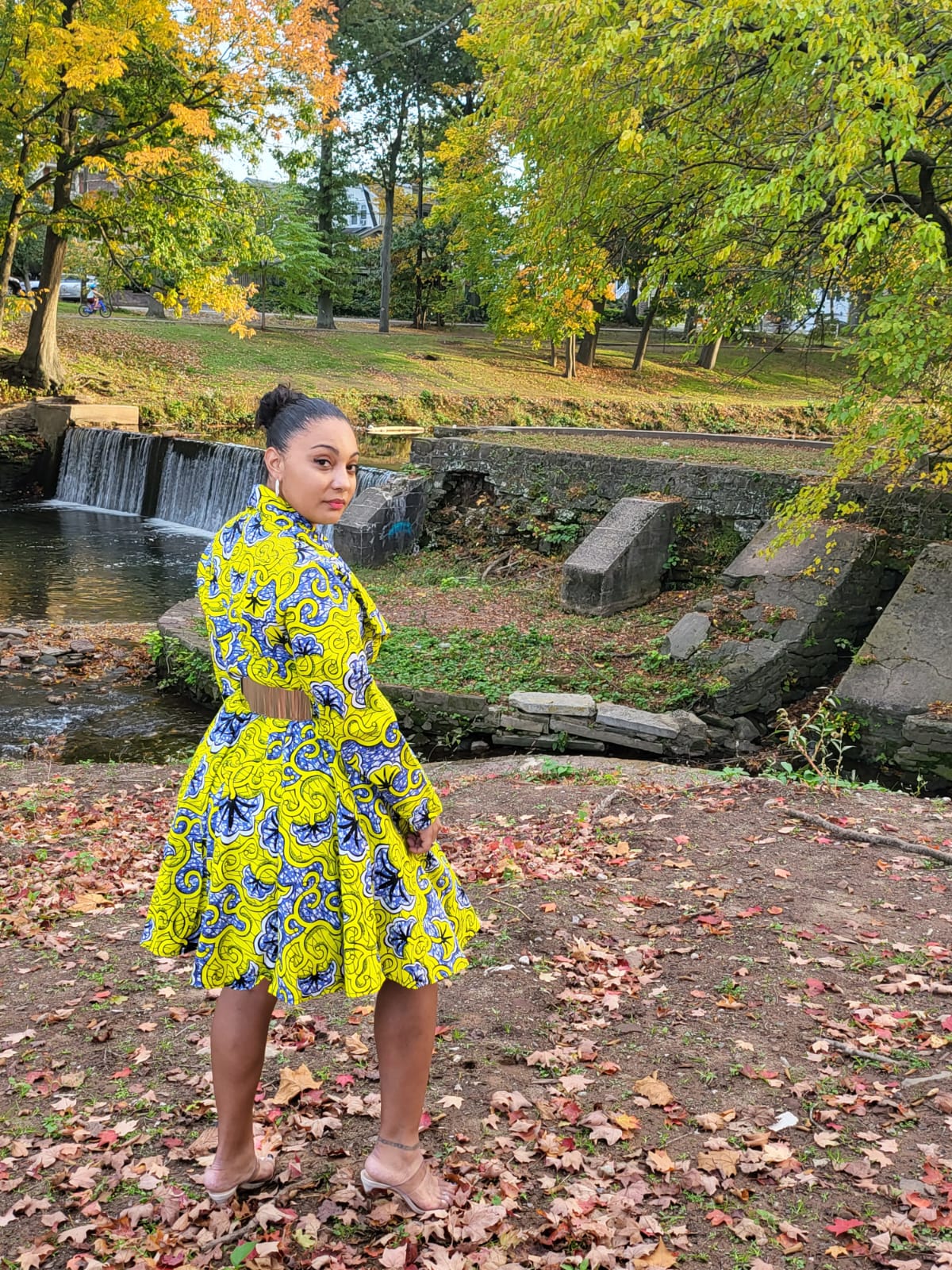 The Marigold Swing Dress