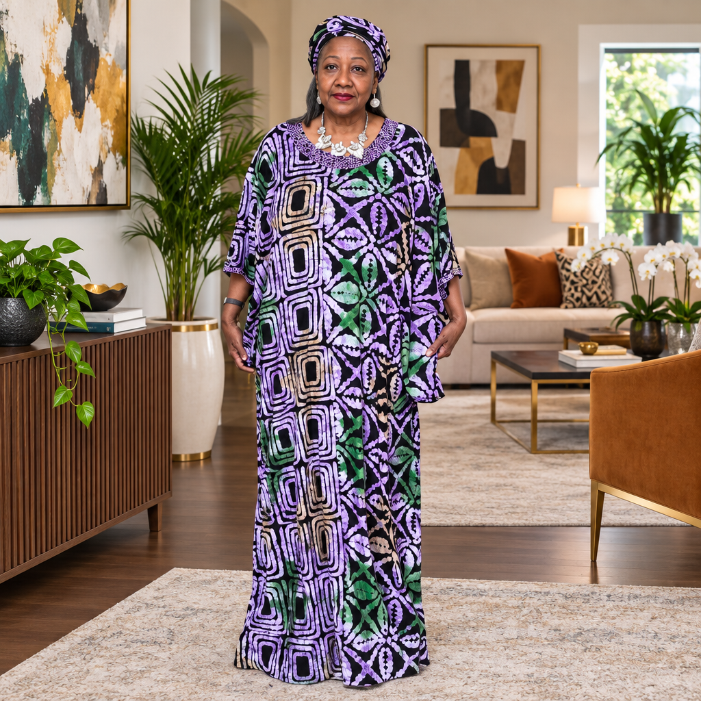 The Violet Caftan