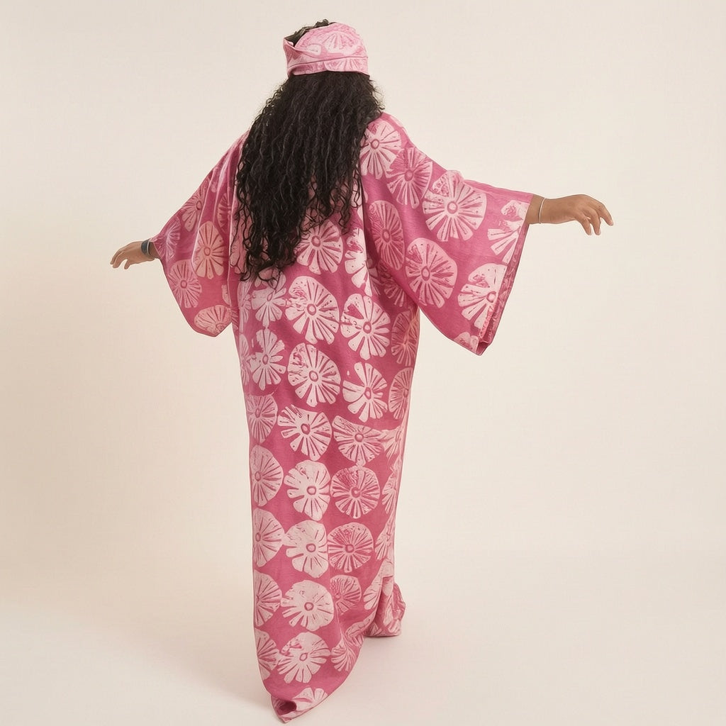 The Rosé Bloom Caftan